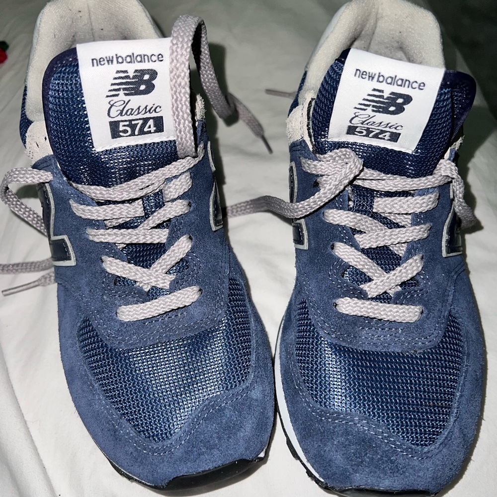 New Balance 574 Classics-Navy Grey